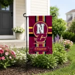 Central Michigan Chippewas Garden Flag Personalized Circle Medallion Maroon Best Selling
