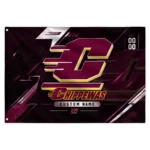 Central Michigan Chippewas House Flag Customized Speed Slashes Maroon Best Selling
