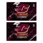 Central Michigan Chippewas House Flag Customized Speed Slashes Maroon Best Selling