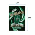 Charlotte 49ers Garden Flag Custom Swirl Vortex Green Best Selling