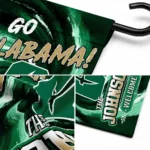 Charlotte 49ers Garden Flag Custom Swirl Vortex Green Best Selling