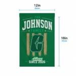 Charlotte 49ers Garden Flag Customized Distressed Stripes Green Best Selling