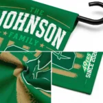 Charlotte 49ers Garden Flag Customized Distressed Stripes Green Best Selling
