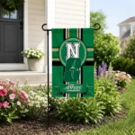Charlotte 49ers Garden Flag Personalized Circle Medallion Green Best Selling
