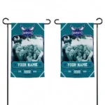 Charlotte Hornets Garden Flag Custom Photo Frame Teal Best Selling