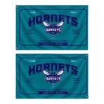 Charlotte Hornets House Flag Customized Ornate Border Teal Best Selling