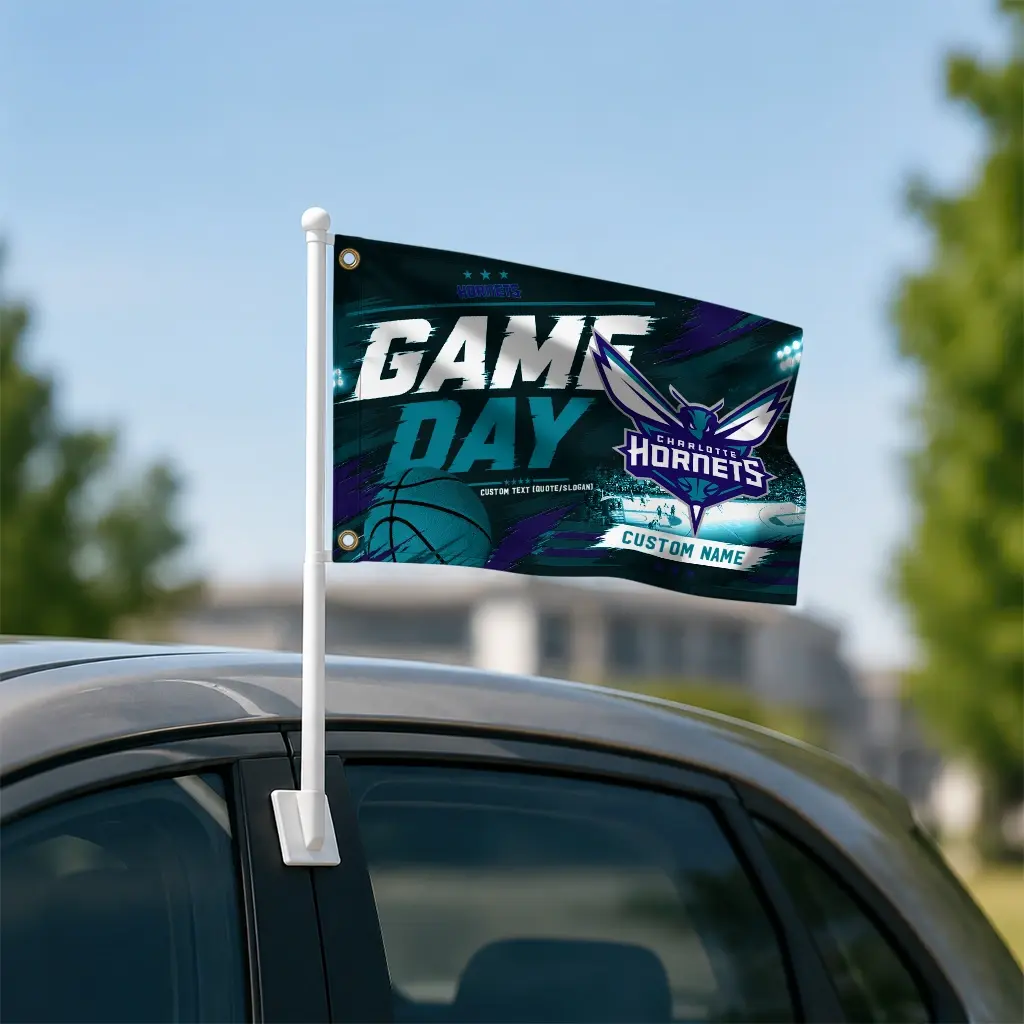 Charlotte Hornets House Flag Personalized Energy Brushstrokes Teal Latest Model Charlotte Hornets House Flag Personalized Energy Brushstrokes Teal Latest Model