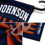 Chicago Bears Garden Flag Custom Distressed Stripes Blue Best Selling