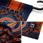 Chicago Bears Garden Flag Custom Laurel Wreath Blue Best Selling