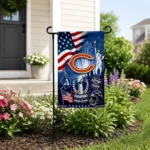 chicago-bears-garden-flag-customized-icon-collage-blue-best-selling.webp