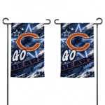 Chicago Bears Garden Flag Personalized Glowing Star Blue Best Selling