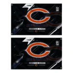 Chicago Bears House Flag Custom Speed Slashes Blue Best Selling