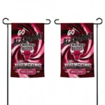 Chicago Bulls Garden Flag Custom Swirl Vortex Red Best Selling