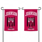 Chicago Bulls Garden Flag Customized Distressed Stripes Red Best Selling