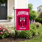 Chicago Bulls Garden Flag Customized Distressed Stripes Red Best Selling