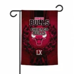 Chicago Bulls Garden Flag Customized Laurel Wreath Red Best Selling