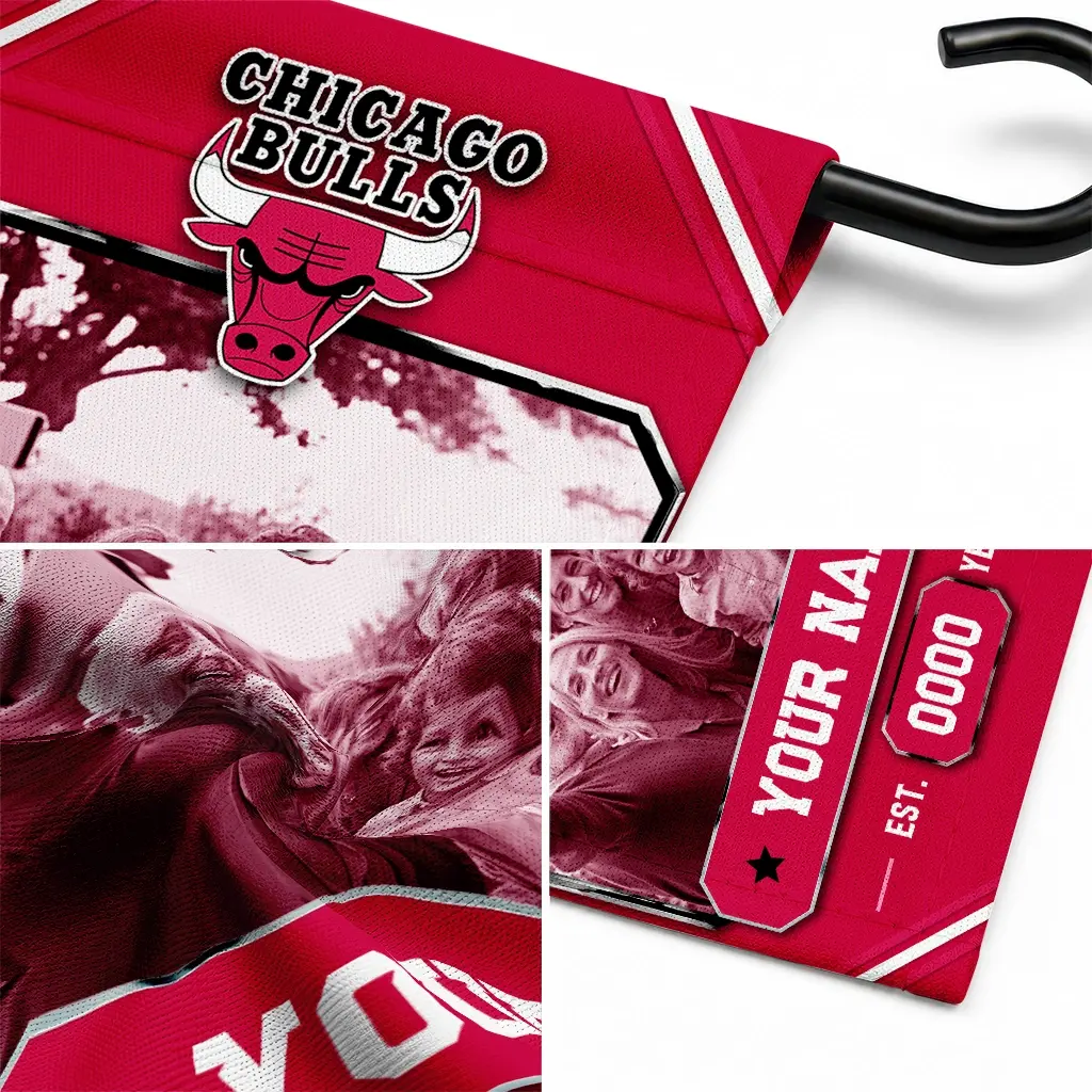 Chicago Bulls Garden Flag Customized Photo Frame Red Latest Model Chicago Bulls Garden Flag Customized Photo Frame Red Latest Model