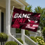 Chicago Bulls House Flag Custom Energy Brushstrokes Red Best Selling