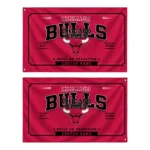 Chicago Bulls House Flag Personalized Ornate Border Red Best Selling