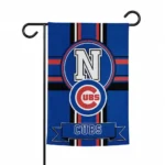 Chicago Cubs Garden Flag Custom Circle Medallion Blue Best Selling