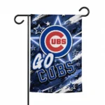 Chicago Cubs Garden Flag Customized Glowing Star Blue Best Selling