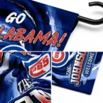 Chicago Cubs Garden Flag Customized Swirl Vortex Blue Best Selling