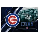 Chicago Cubs House Flag Customized Diagonal Stripes Blue Best Selling