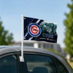 Chicago Cubs House Flag Customized Diagonal Stripes Blue Best Selling