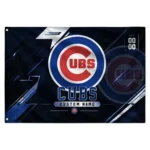 Chicago Cubs House Flag Personalized Speed Slashes Blue Best Selling