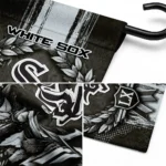 Chicago White Sox Garden Flag Custom Laurel Wreath Black Best Selling