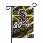 Chicago White Sox Garden Flag Personalized Glowing Star Black Best Selling