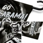 Chicago White Sox Garden Flag Personalized Swirl Vortex Black Best Selling