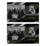 Chicago White Sox House Flag Custom Framed Photo Black Best Selling