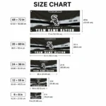 Chicago White Sox House Flag Customized Brushed Streaks Black Best Selling