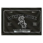 Chicago White Sox House Flag Customized Ornate Border Black Best Selling