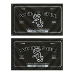 Chicago White Sox House Flag Customized Ornate Border Black Best Selling