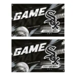 Chicago White Sox House Flag Customized Tech Panels Black Best Selling