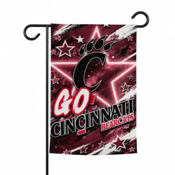 Cincinnati Bearcats Garden Flag Custom Glowing Star Red Best Selling