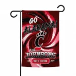 Cincinnati Bearcats Garden Flag Custom Swirl Vortex Red Best Selling