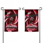 Cincinnati Bearcats Garden Flag Custom Swirl Vortex Red Best Selling