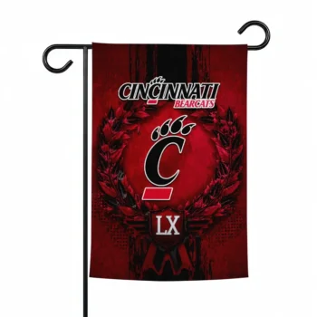 Cincinnati Bearcats Garden Flag Customized Laurel Wreath Red Best Selling