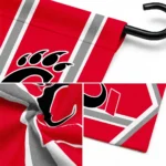Cincinnati Bearcats Garden Flag Personalized Chevron Stripes Red Best Selling
