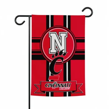 Cincinnati Bearcats Garden Flag Personalized Circle Medallion Red Best Selling