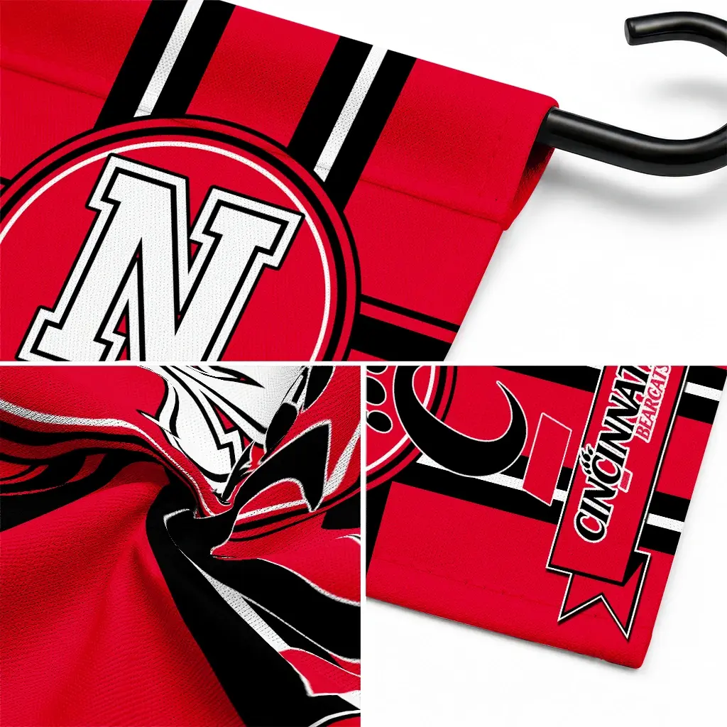 Cincinnati Bearcats Garden Flag Personalized Circle Medallion Red Latest Model Cincinnati Bearcats Garden Flag Personalized Circle Medallion Red Latest Model