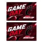 Cincinnati Bearcats House Flag Custom Action Streaks Red Best Selling