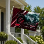 Cincinnati Bearcats House Flag Custom Diagonal Stripes Red Best Selling