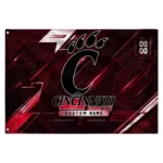 Cincinnati Bearcats House Flag Customized Speed Slashes Red Best Selling
