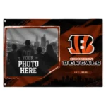 Cincinnati Bengals House Flag Customized Framed Photo Orange Black Best Selling