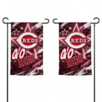 Cincinnati Reds Garden Flag Custom Glowing Star Red Best Selling