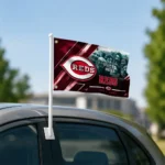 Cincinnati Reds House Flag Custom Diagonal Stripes Red Best Selling